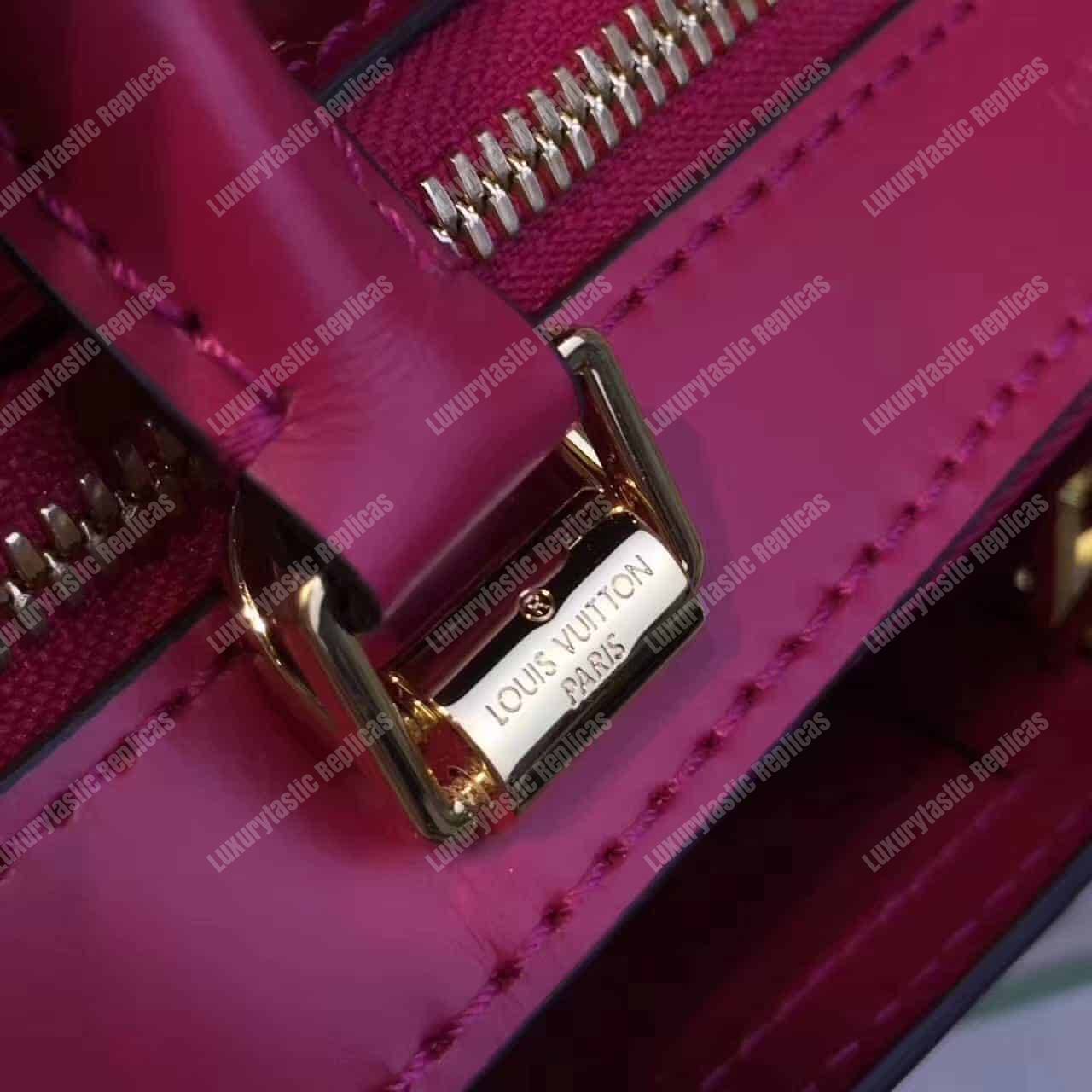 LV Melrose Monogram Vernis Hot Pink