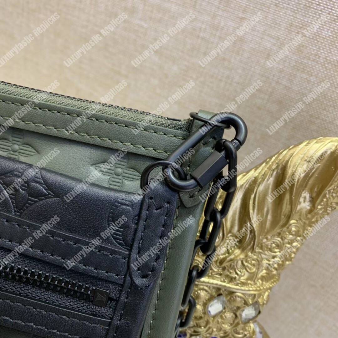 LV Double Flat Messenger Monogram Shadow
