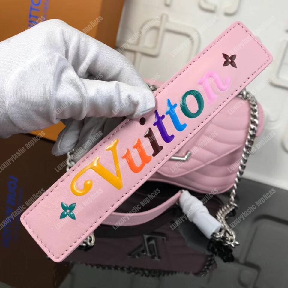 LV New Wave Chain Bag MM Pink