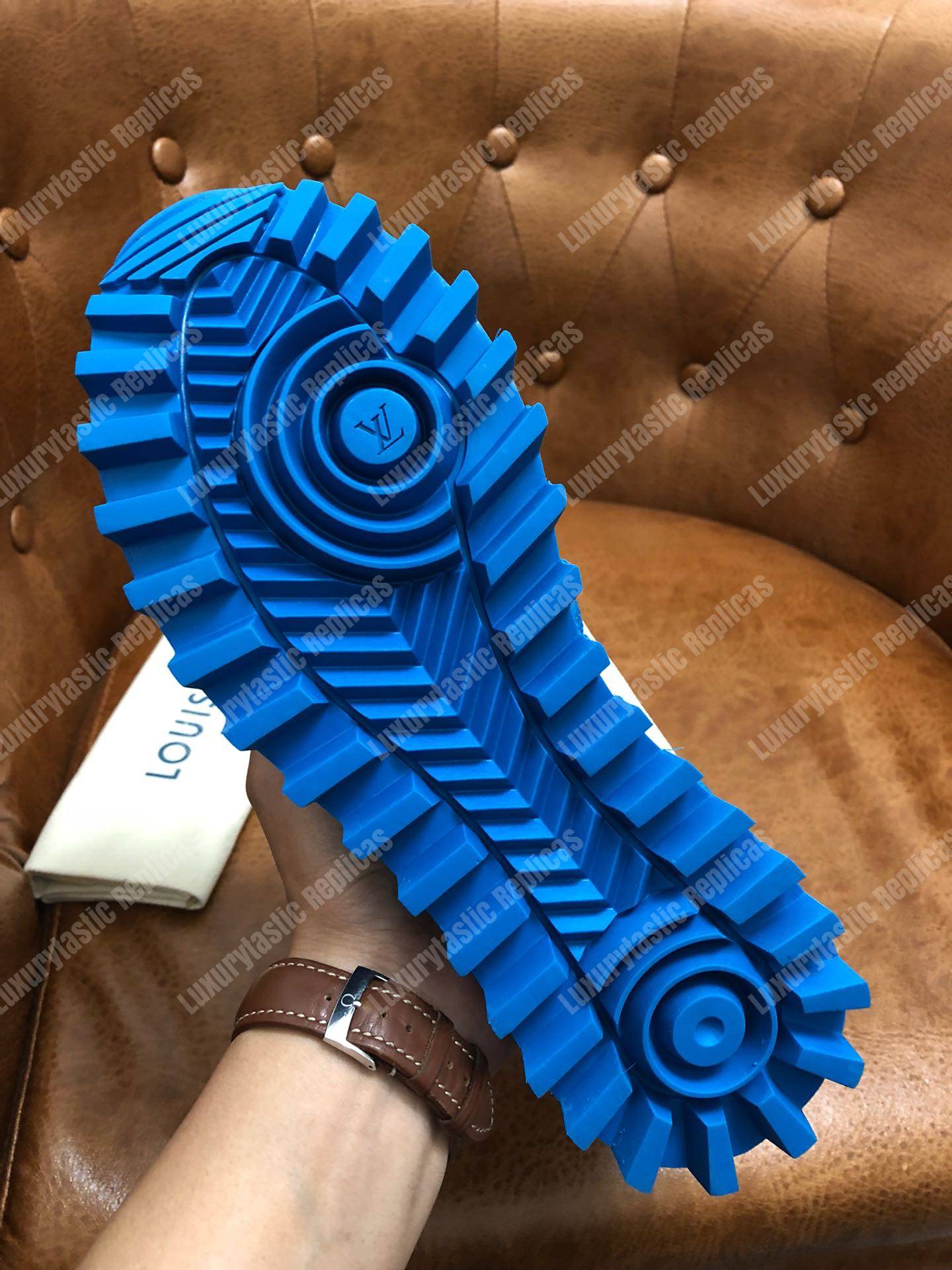 LV Runner Sneaker Blue