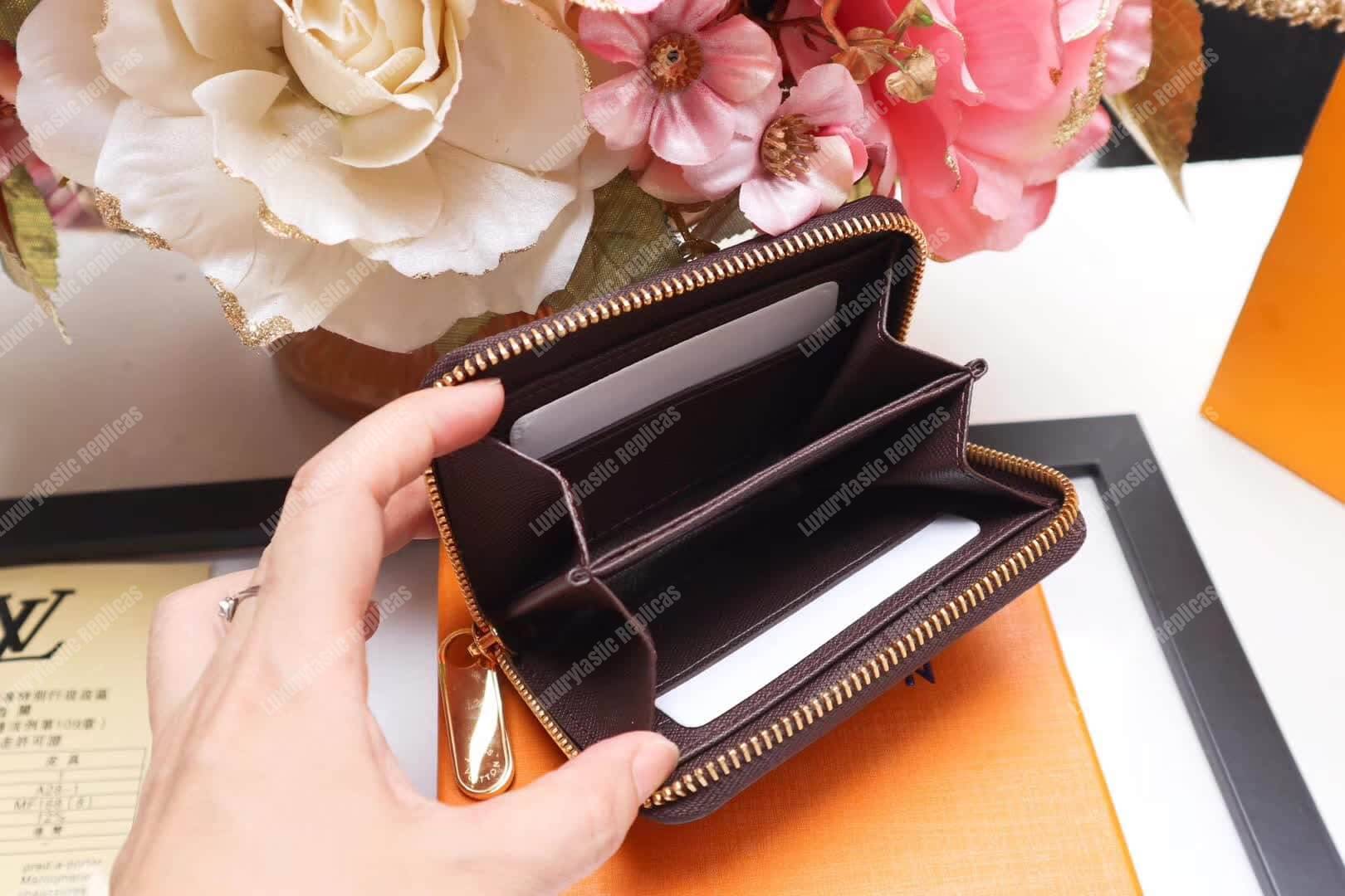 LV Zippy Coin Purse Damier Ebene