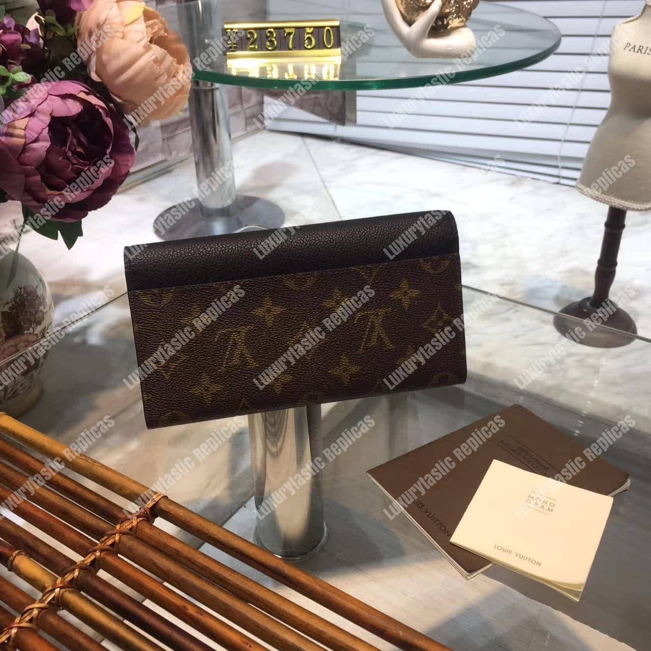 LV Canvas Venus Wallet Monogram Noir