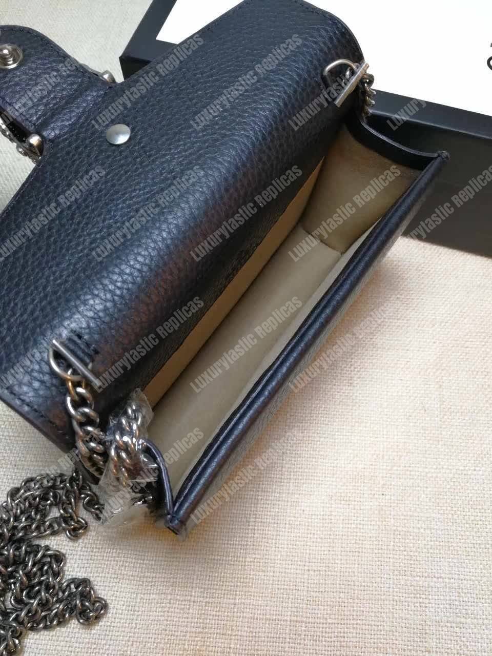 G*u*i dionysus leather super mini bag