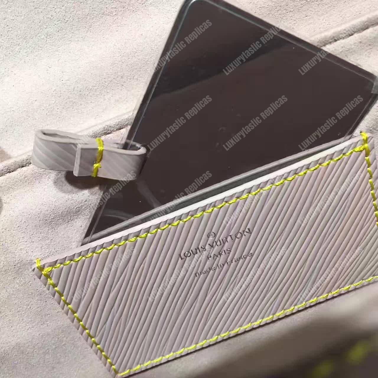 LV Twist MM Epi Leather Rose