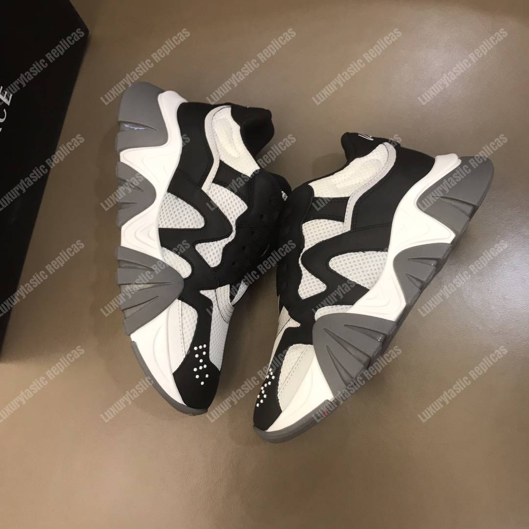 Versace Squalo Sneakers Black/White
