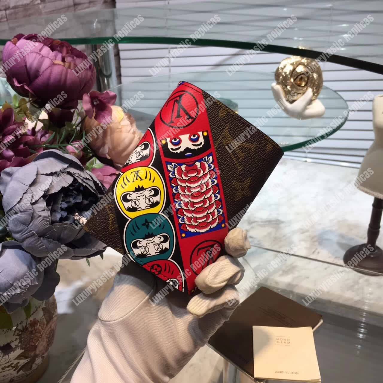 LV Kabuki Victorine Wallet Monogram Canvas