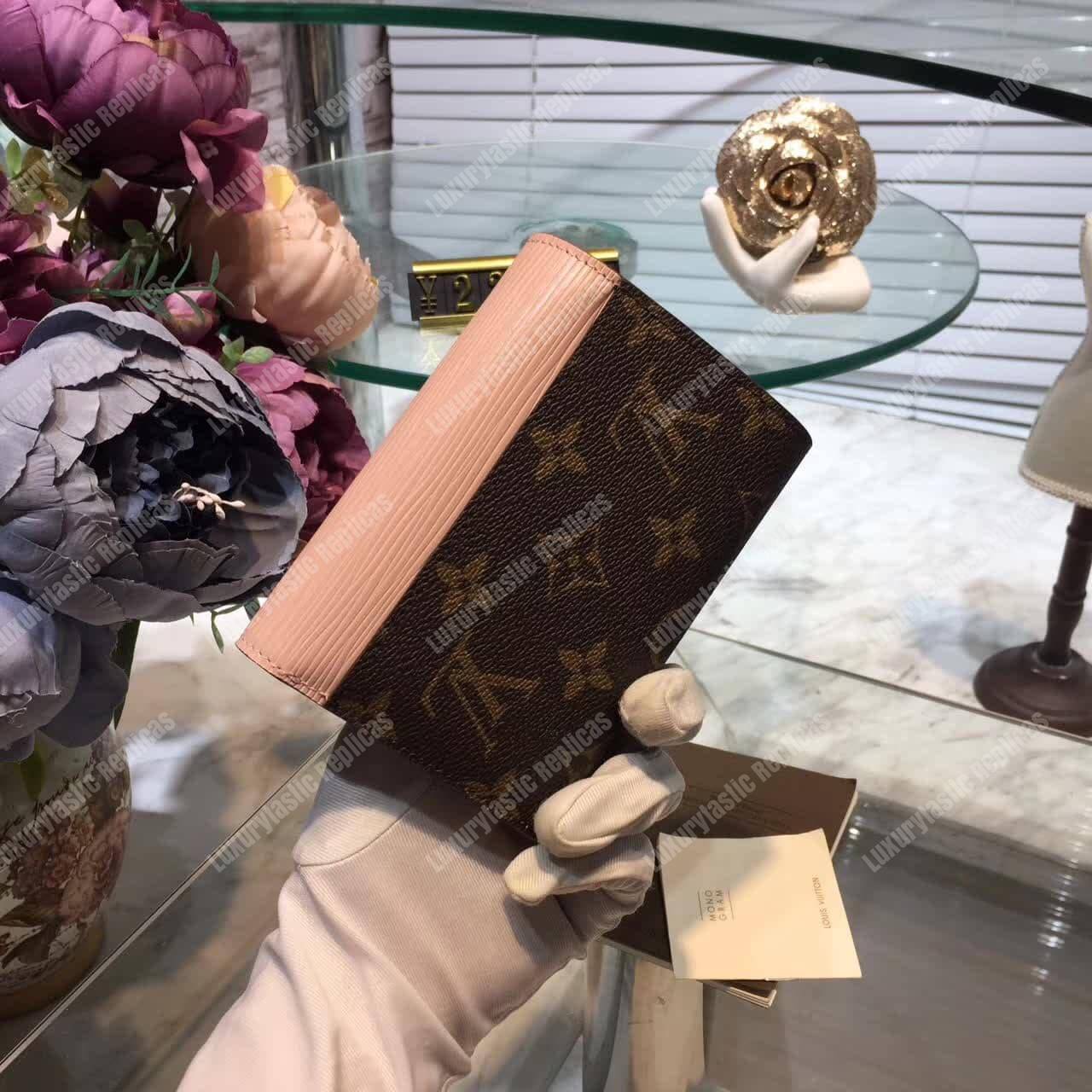 LV Marie Lou Compact Wallet Magnolia