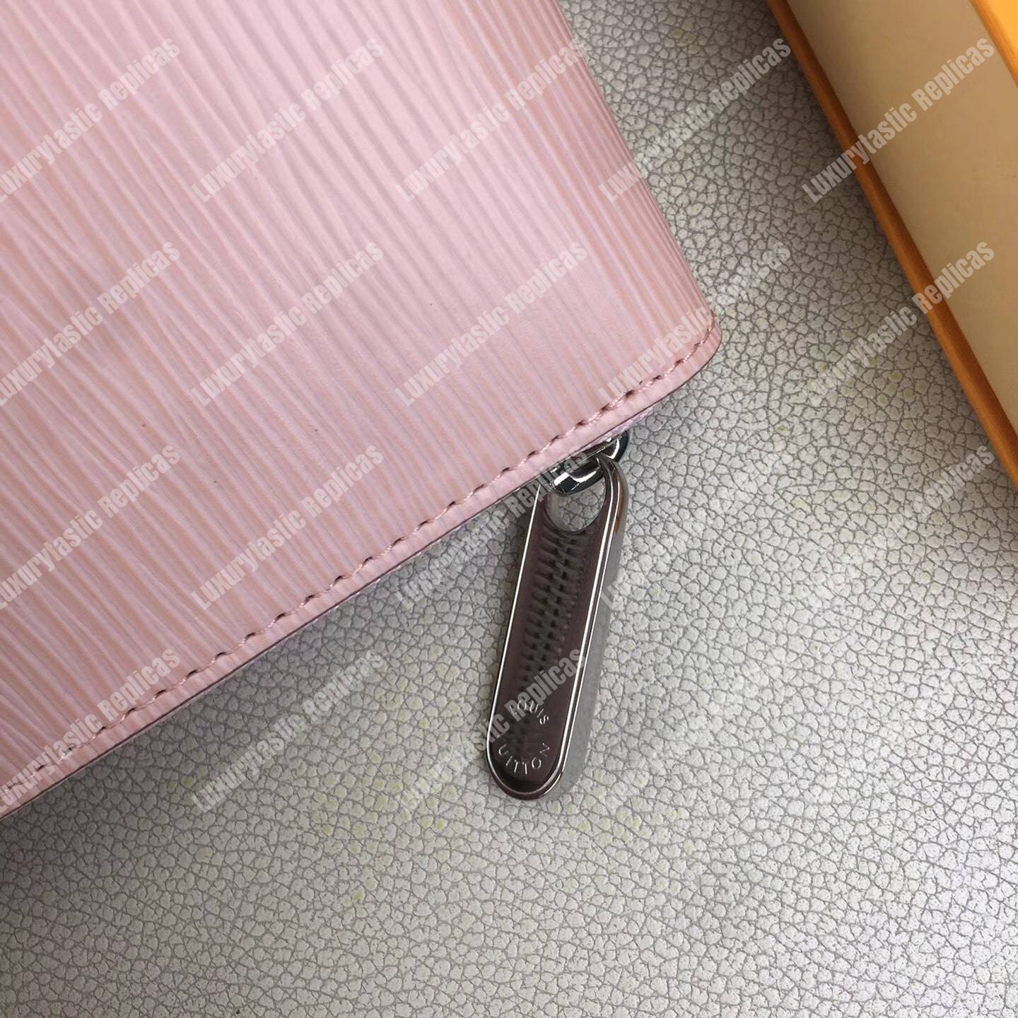 LV Zippy Wallet Epi Leather special edition Rose Ballerine
