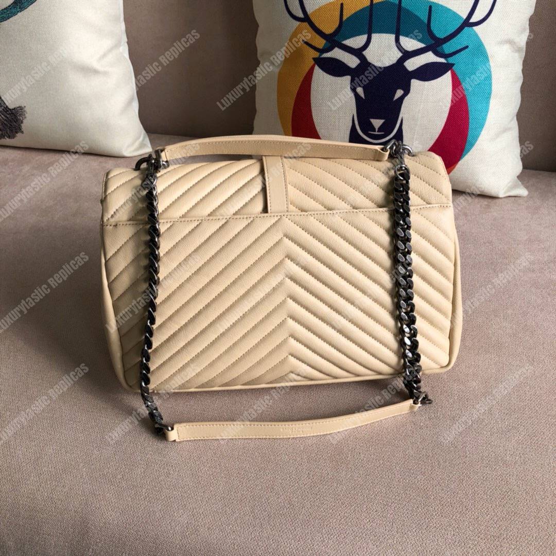 Saint Laurent Large College In Powder