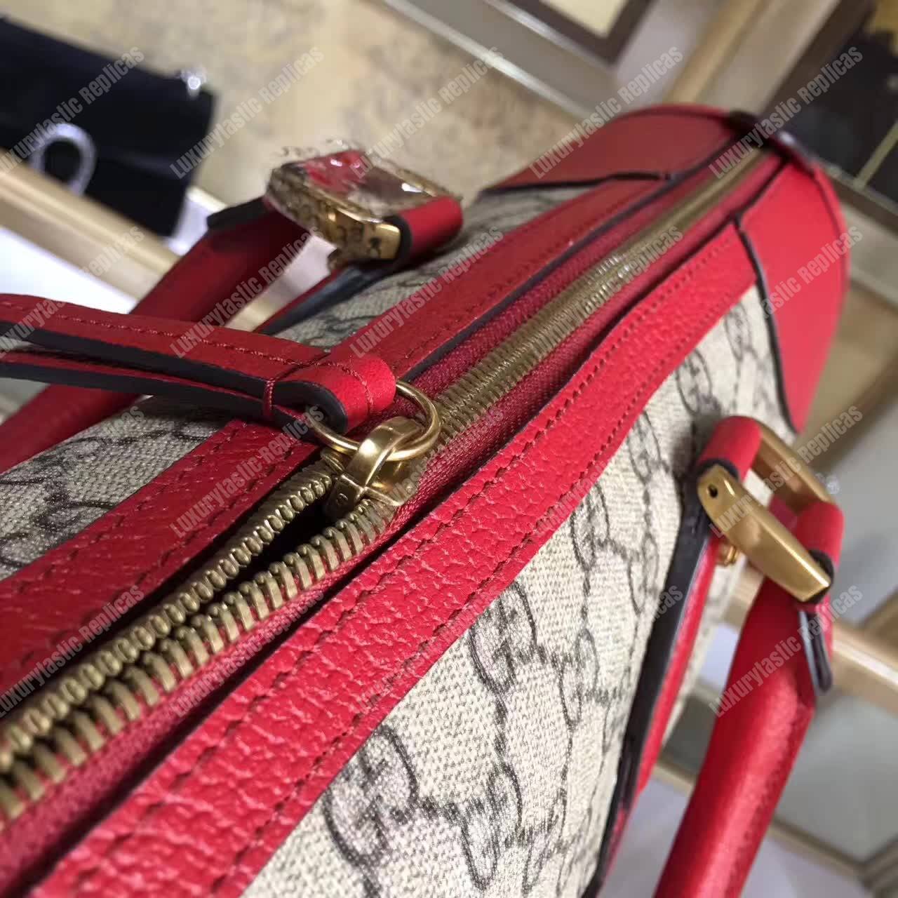 G*u*i soft gg sup*e duffle bag red