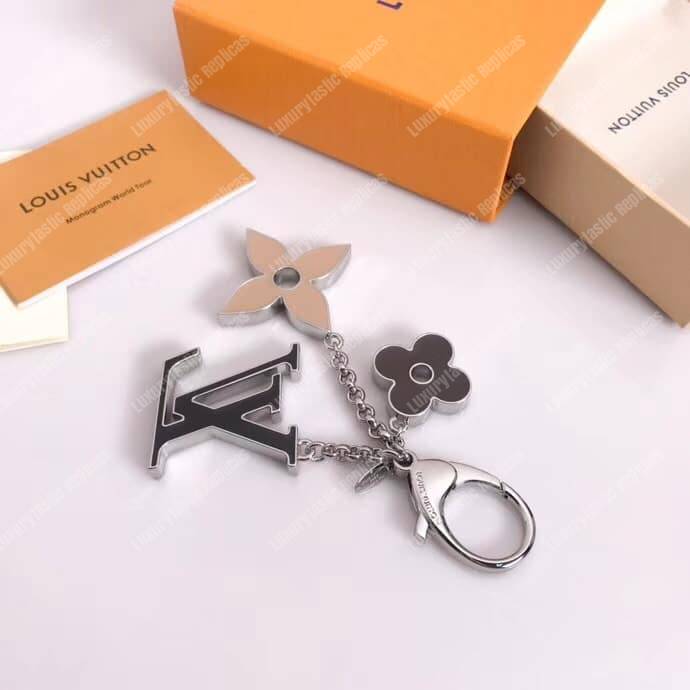 LV Fleur de Monogram Bag Charm
