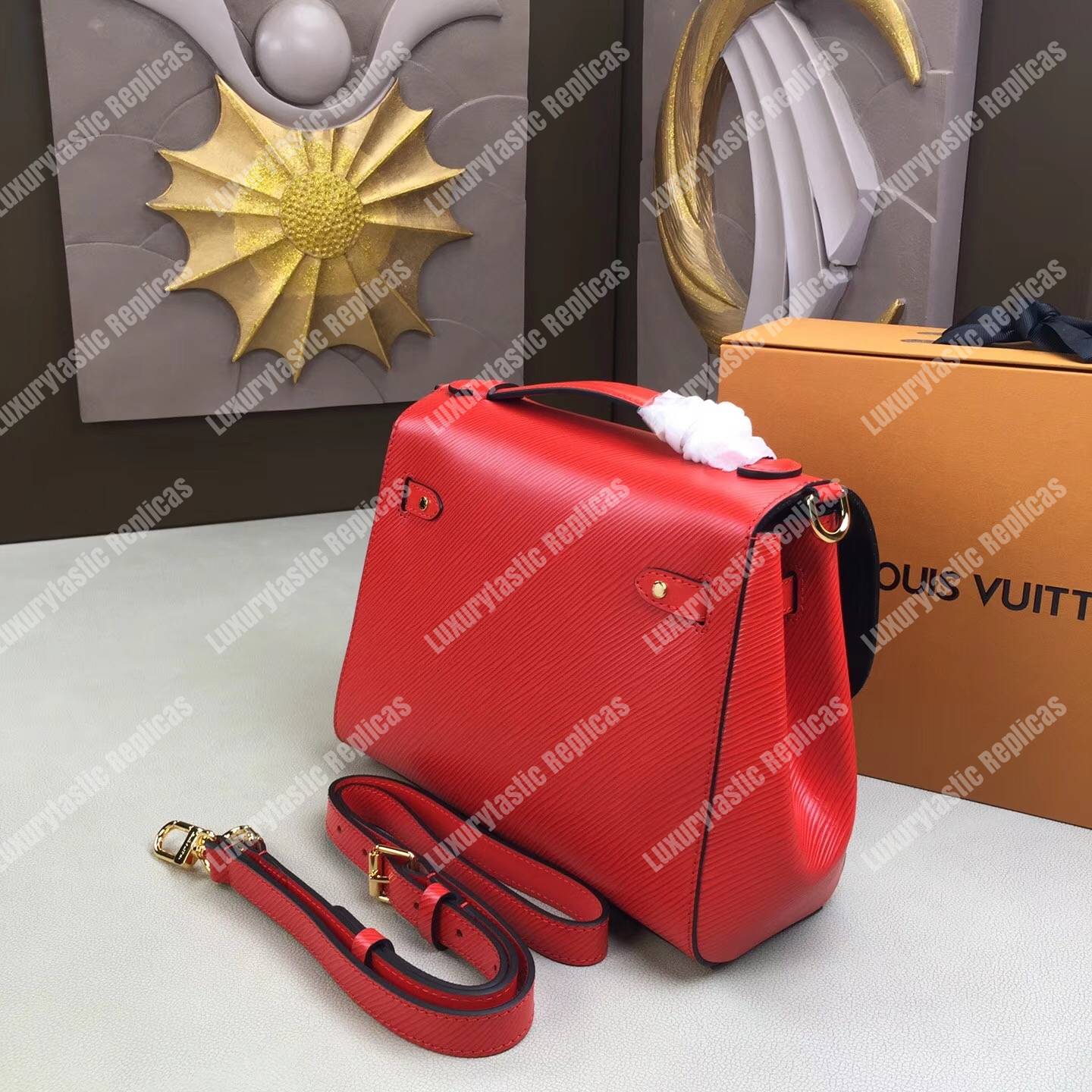 LV Boccador Bag Red