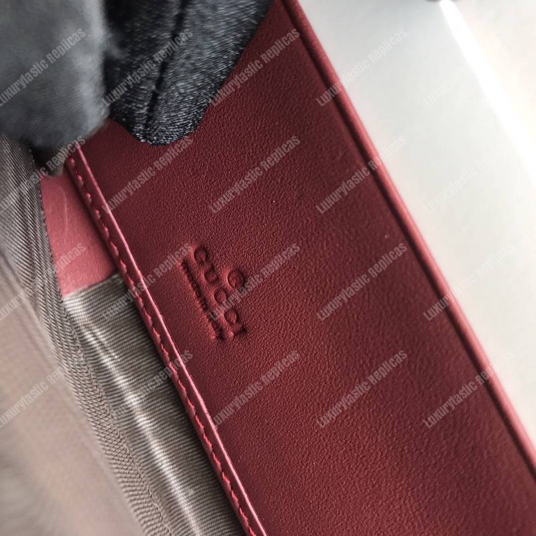 G*u*i gg blooms sup*e zip around wallet antique pink