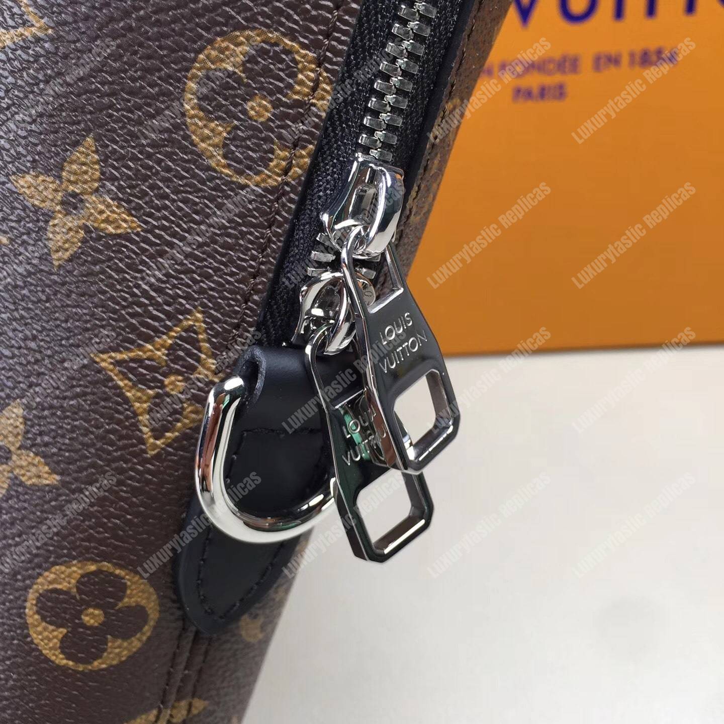 LV Porte-Documents Jour Monogram Macassar Canvas
