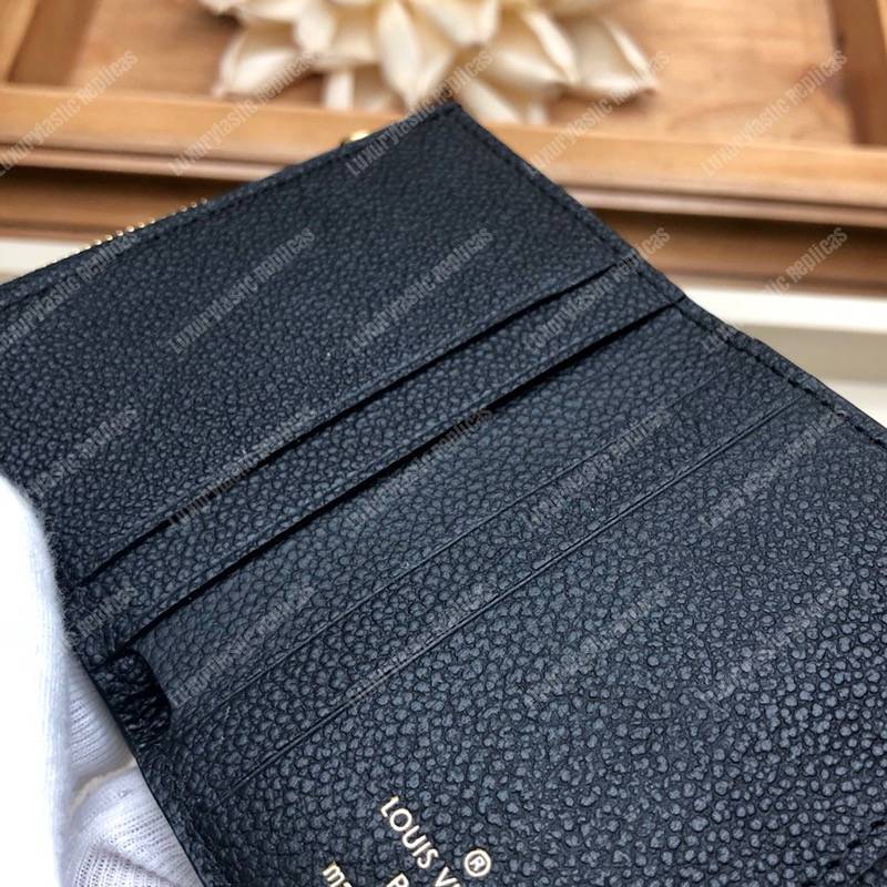LV Zoé Wallet Monogram Empreinte Black