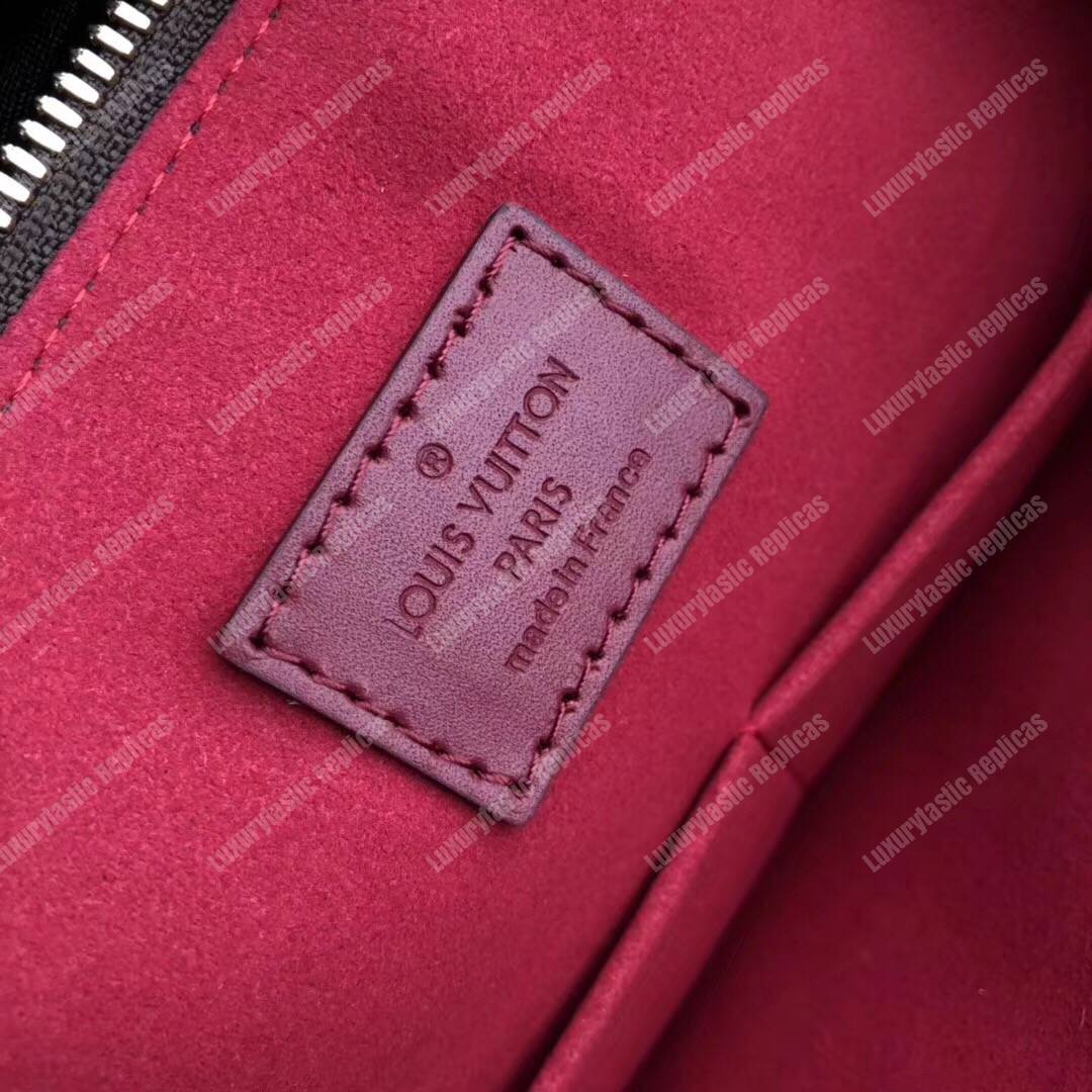 LV Flower Zipped Tote Pm Monogram canvas Lie de Vin