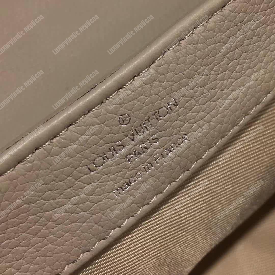 LV Lockme II BB Bag Taurillon Leather Galet