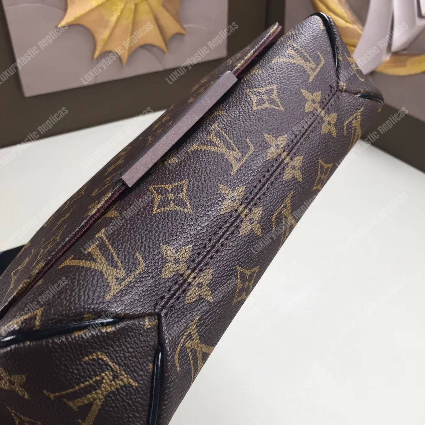 LV District PM Messenger Bag Monogram Macassar Canvas