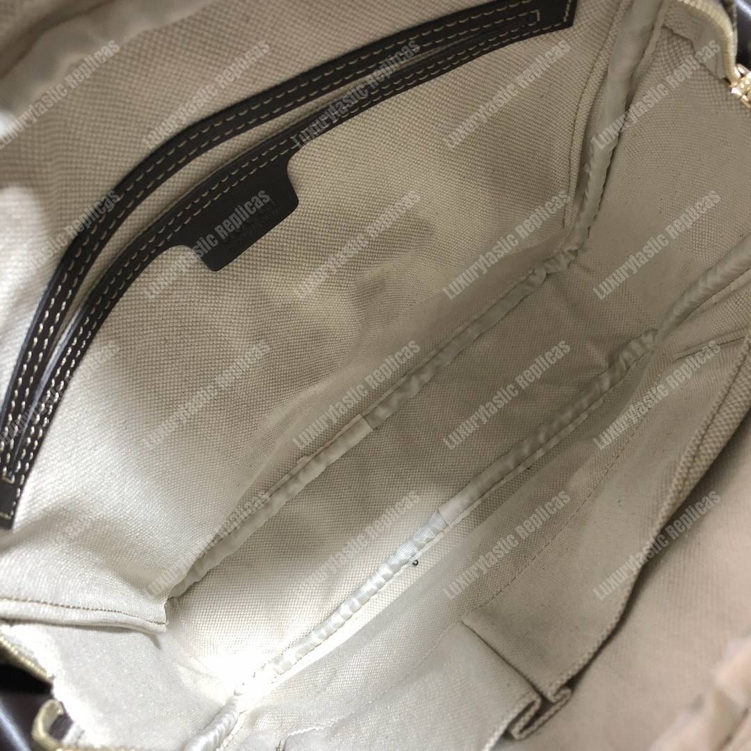 G*u*i gg sup*e canvas messenger bag brown