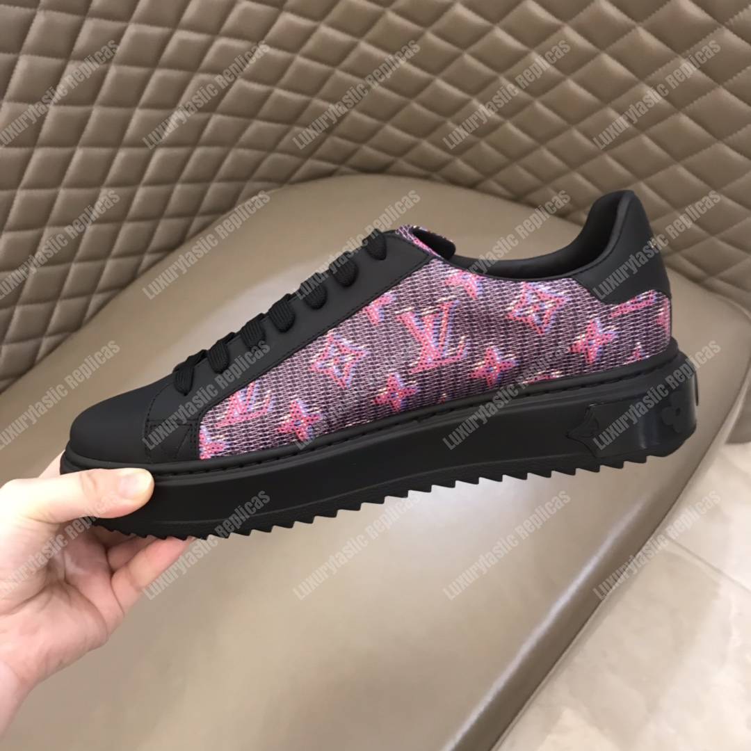 LV Match-up Sneaker Monogram Pop Pink