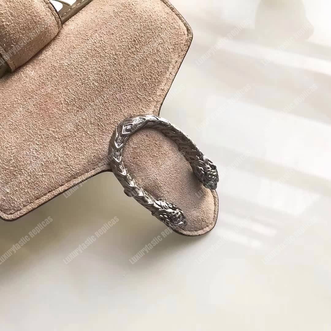 G*u*i dionysus suede wallet taupe