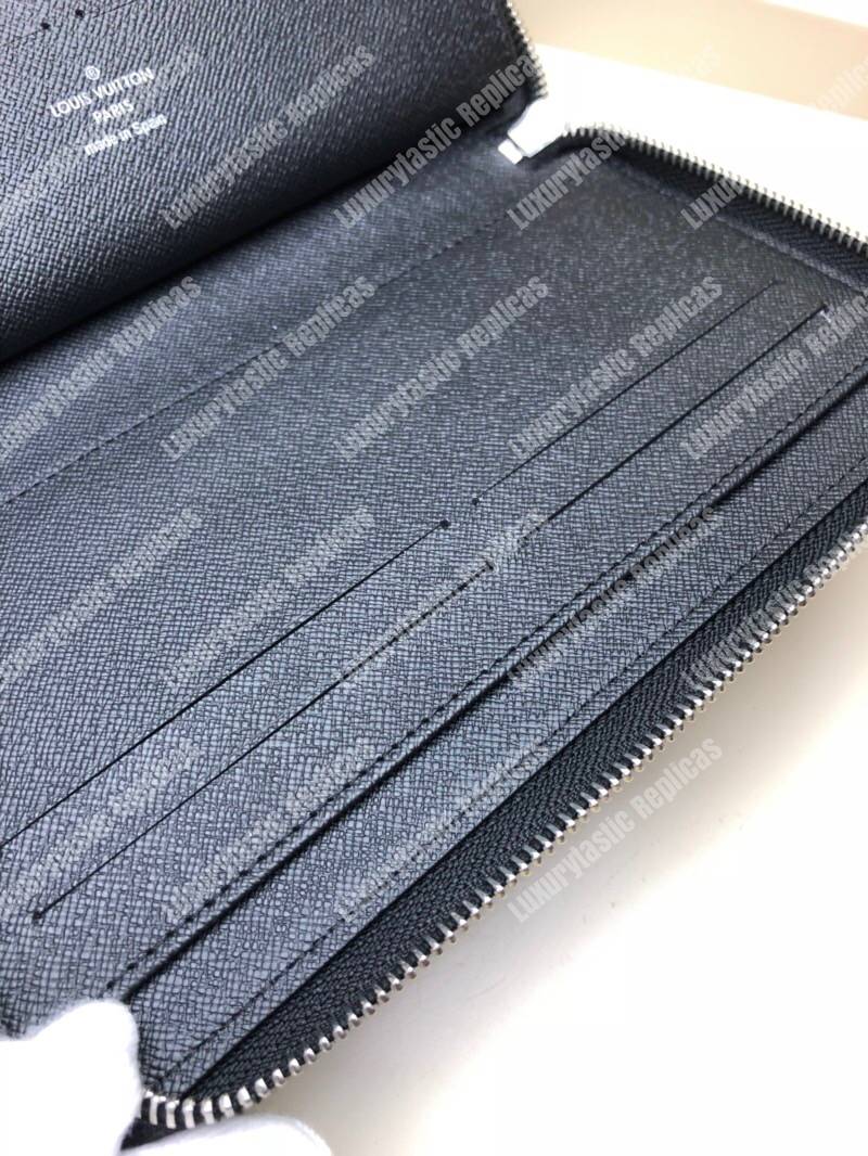 LV Zippy Organizer Epi Leather Noir