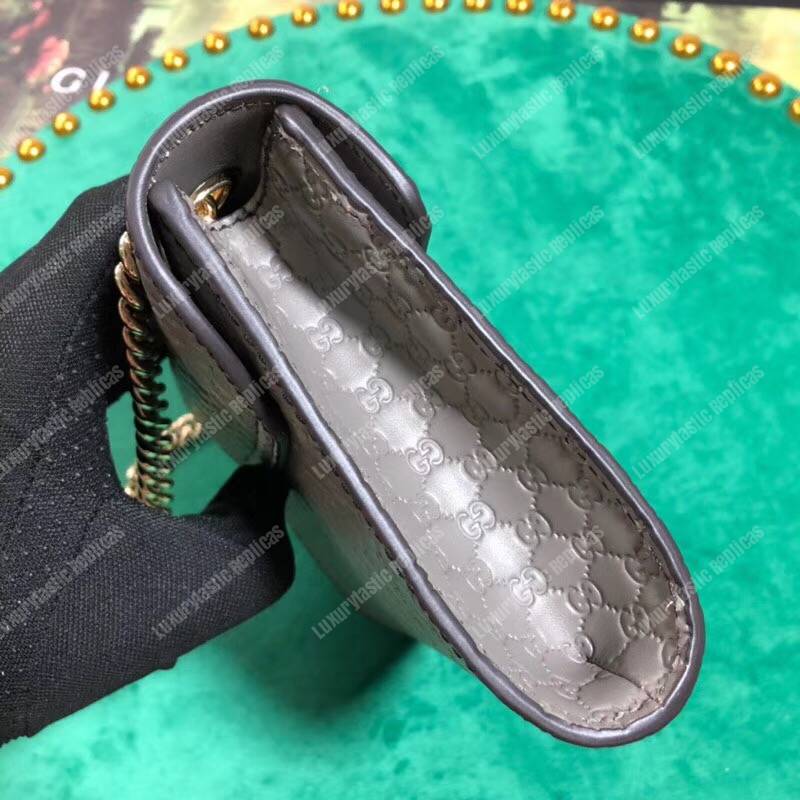 G*u*i emily mini micro G*u*issima bag grey