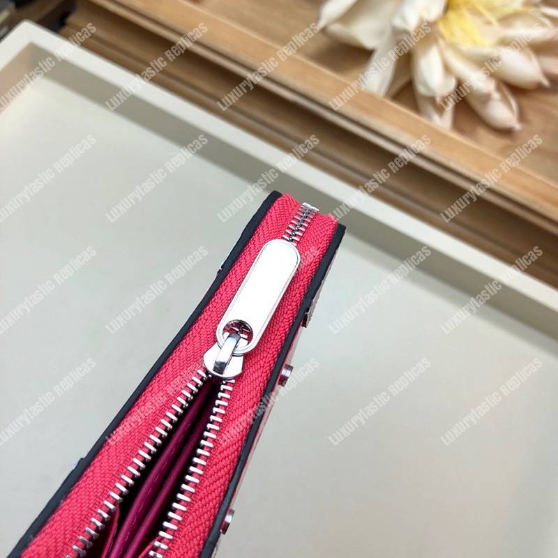 LV Zippy Coin Purse Patent Leather Monogram Berlingot Pink