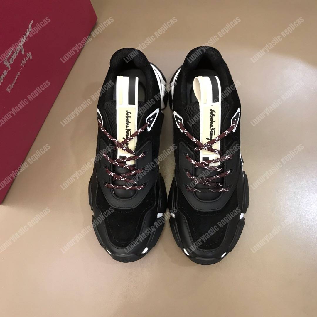 Salvatore Ferragamo Sneaker Black/Dark Gray