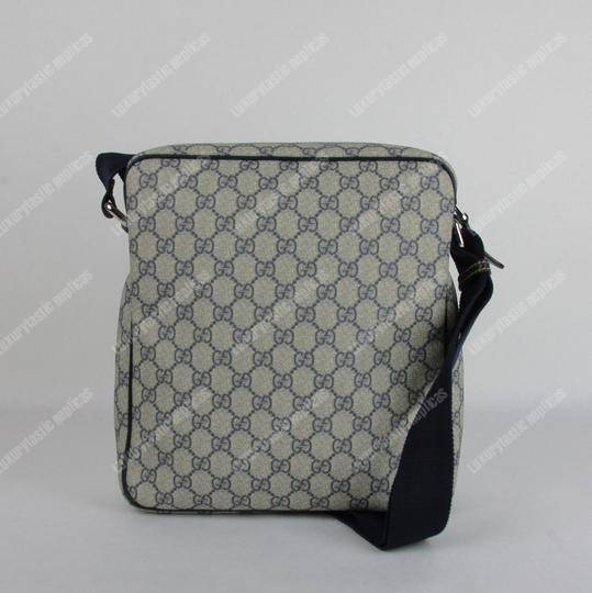 G*u*i gg sup*e canvas messenger bag black