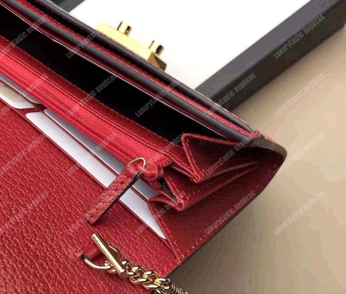 G*u*i gg padlock continental wallet tian