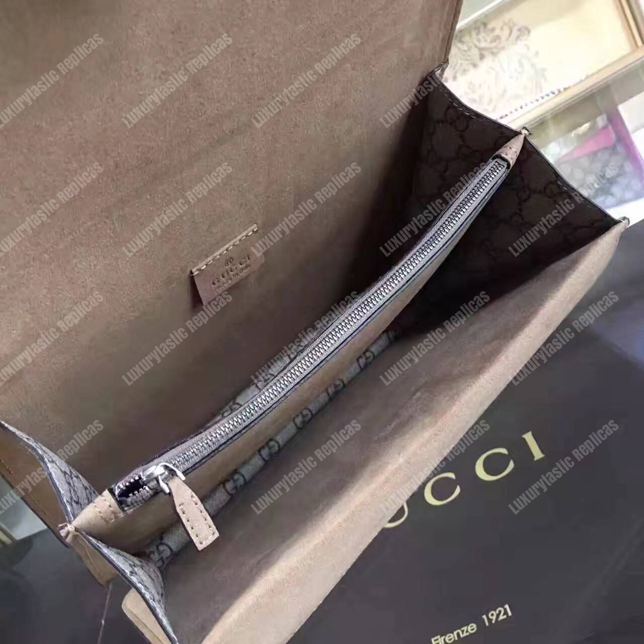 G*u*i dionysus gg sup*e shoulder bag brown