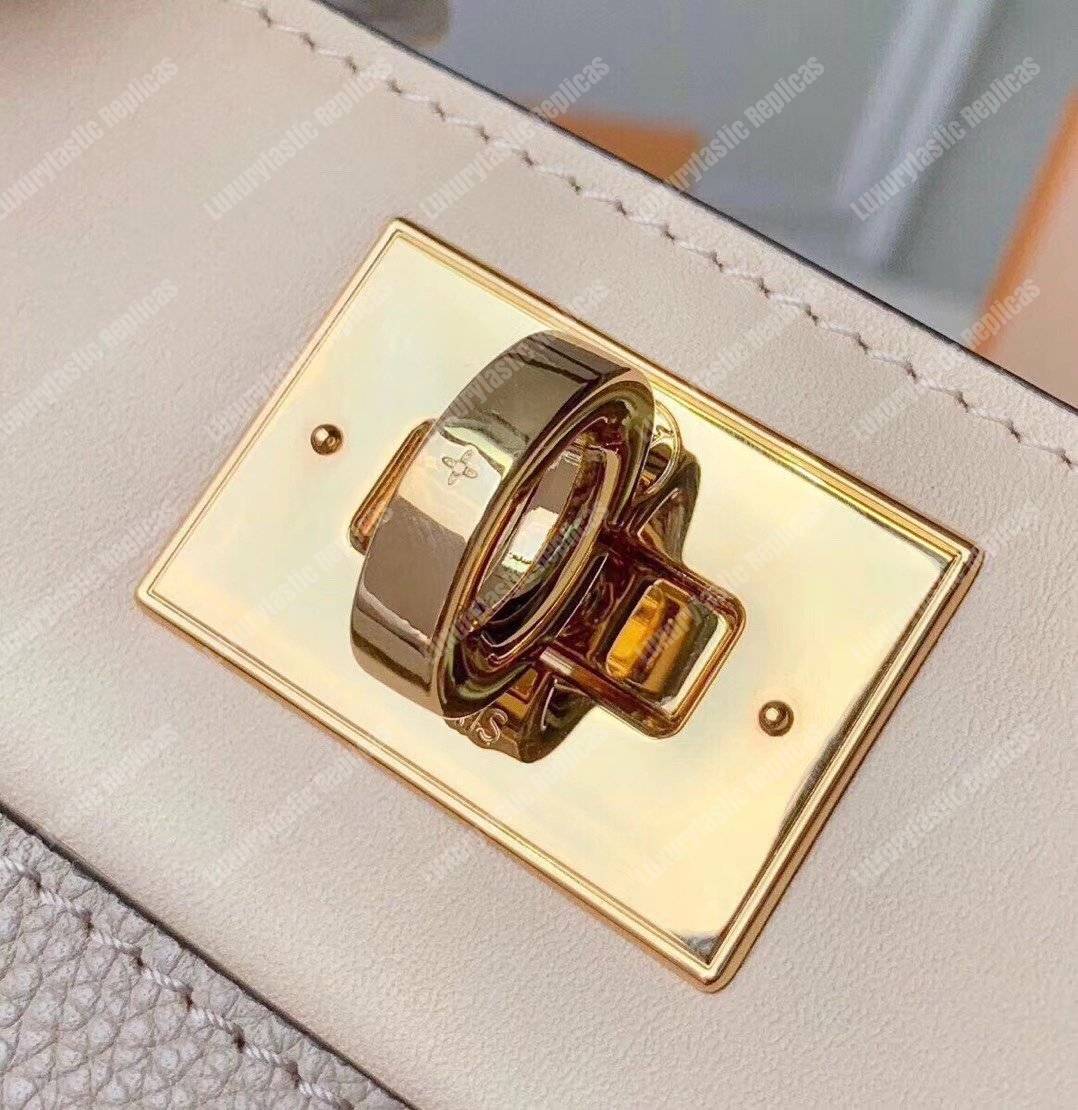 LV On My Side Calf Monogram Nappa Canvas Galet