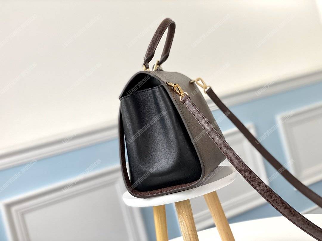 LV Arch Handbag Cereal Brown Black