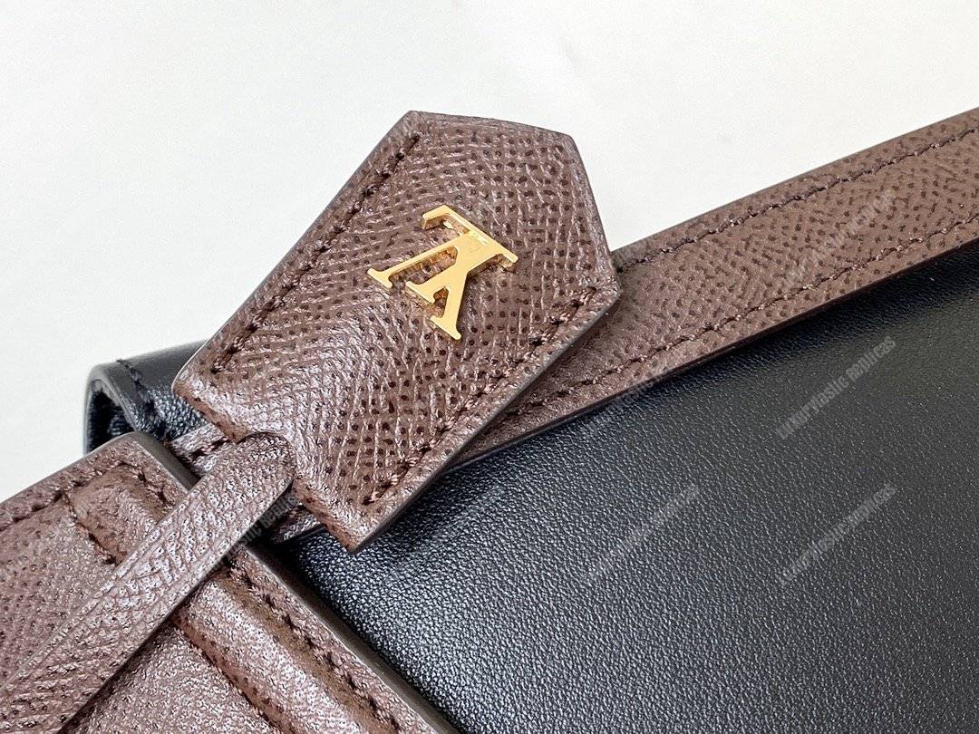 LV Arch Handbag Cereal Brown Black