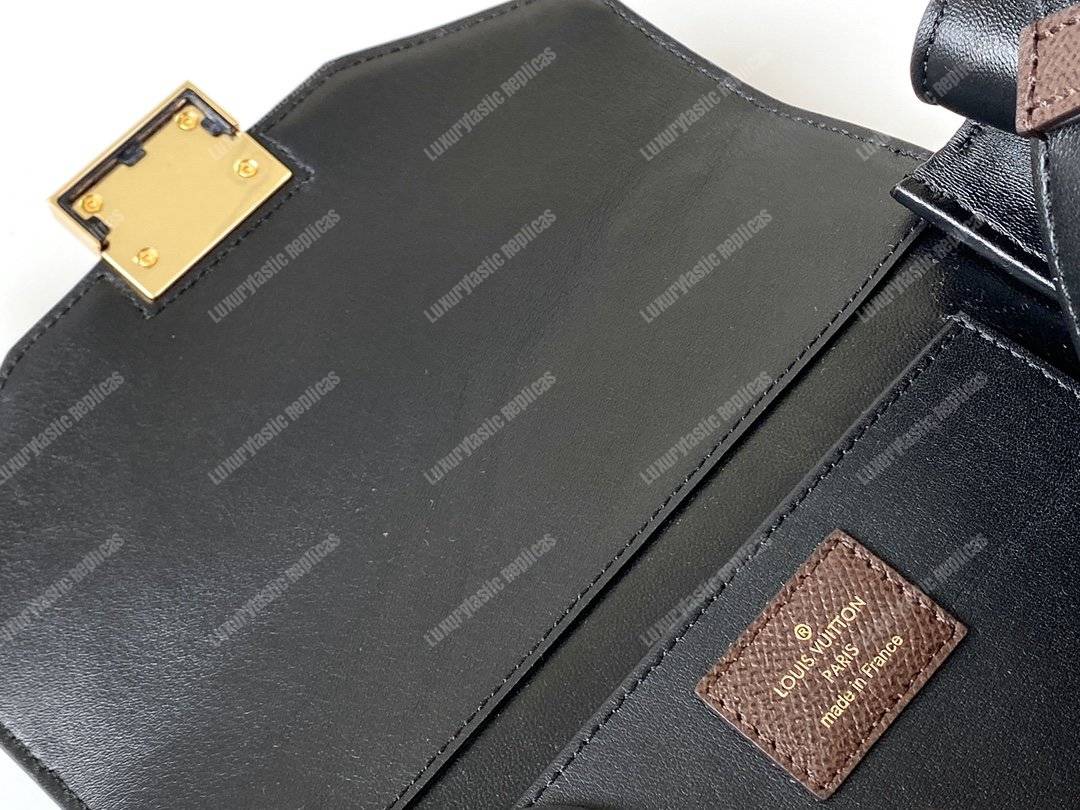 LV Arch Handbag Cereal Brown Black