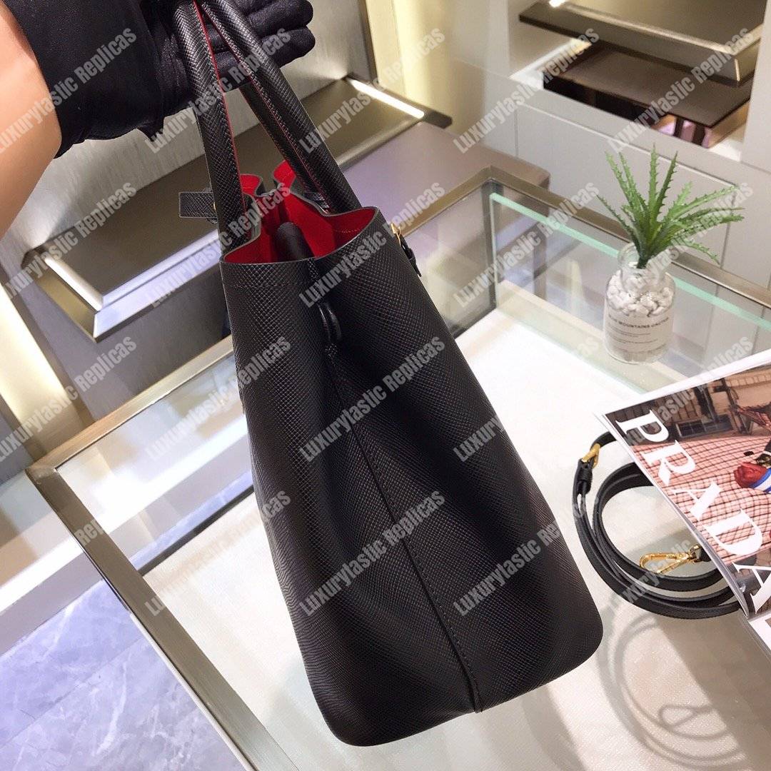 Pra*a double medium bag black