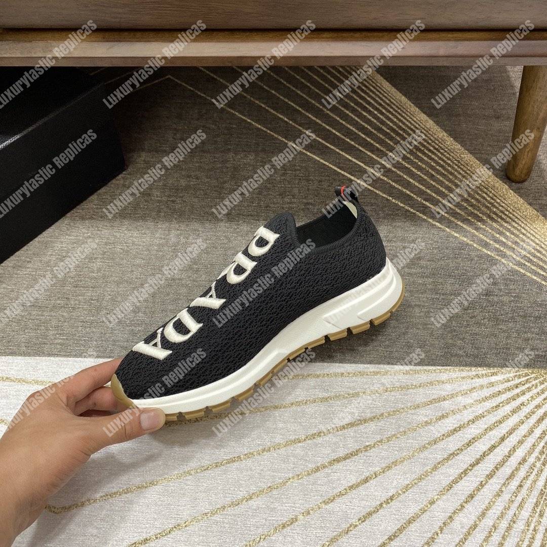 Pra*a knit sneakers black