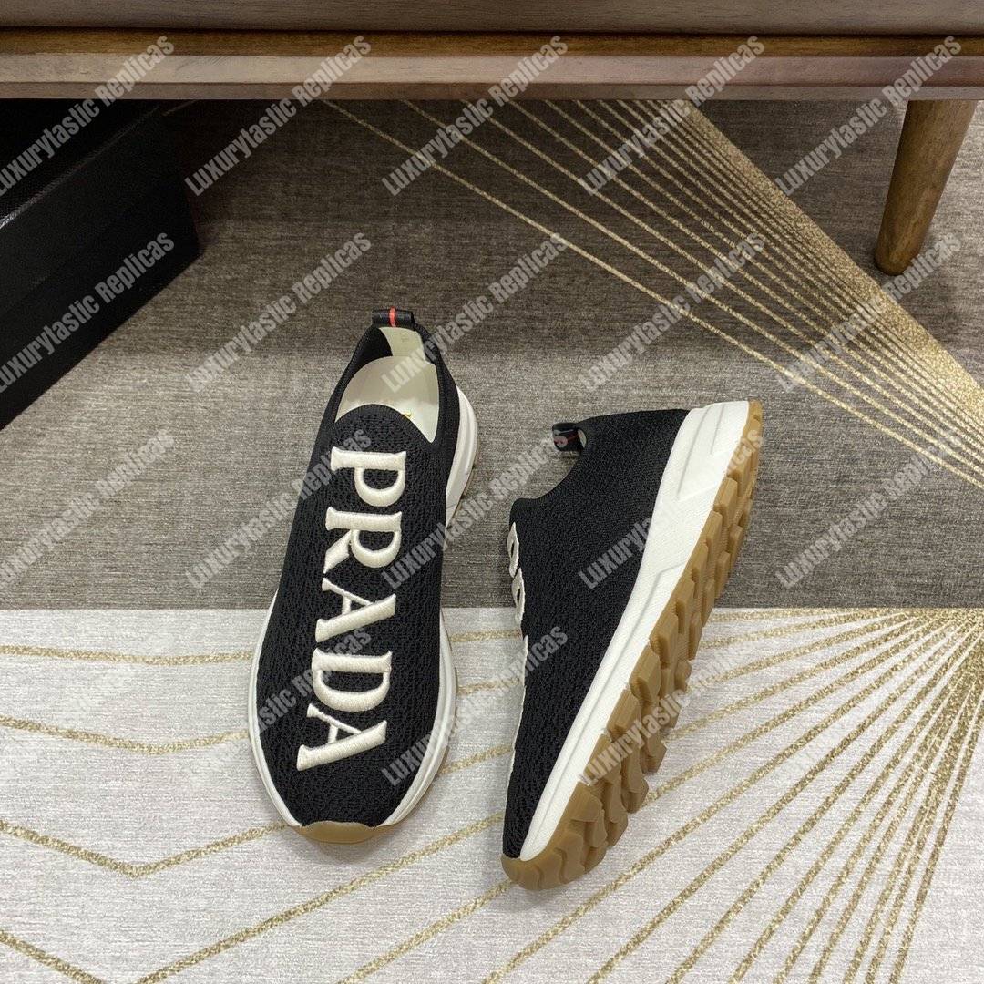 Pra*a knit sneakers black
