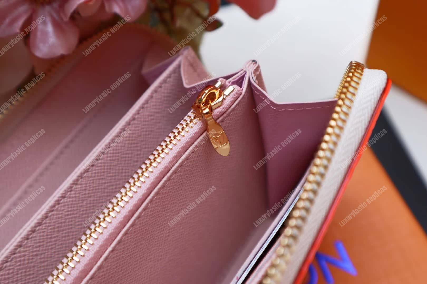 LV Zippy Wallet Monogram Multicolore Canvas (White)