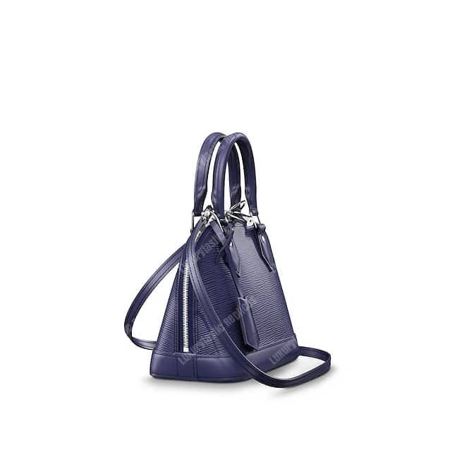 LV Alma BB Epi Leather Indigo