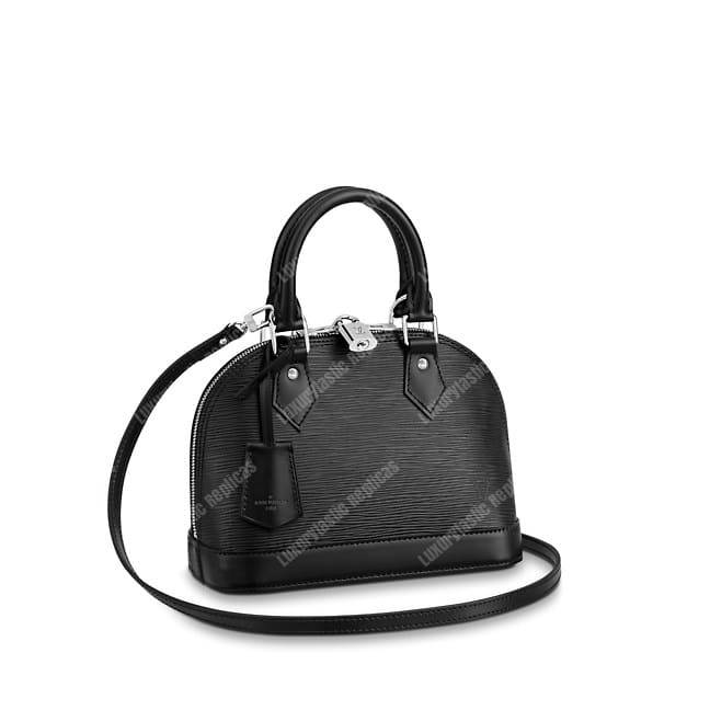 LV Alma BB Epi Leather Noir