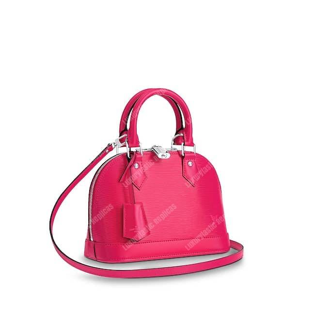 LV Alma BB Epi Leather Freesia