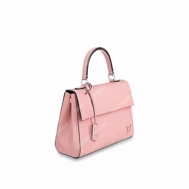 LV Cluny BB Bag Epi Leather Rose Ballerine