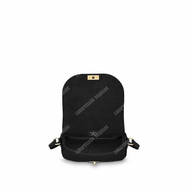 LV Junot Monogram Empreinte Leather Noir