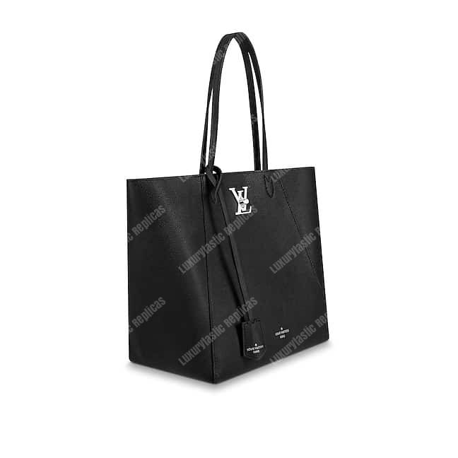 LV Lockme Cabas Bag Noir