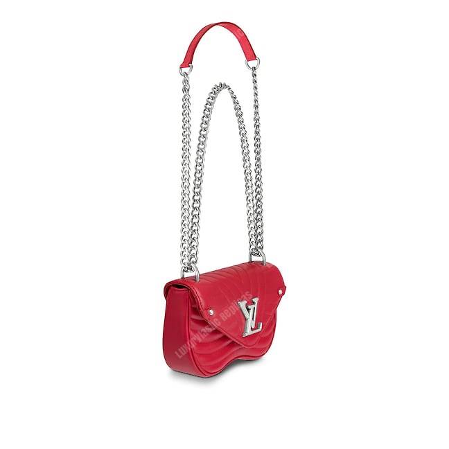 LV New Wave Chain Bag PM Red