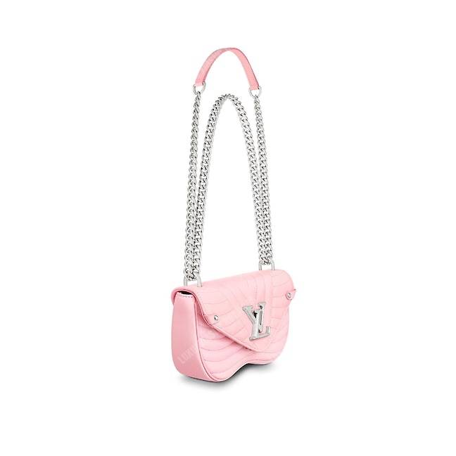 LV New Wave Chain Bag PM Smoothie Pink