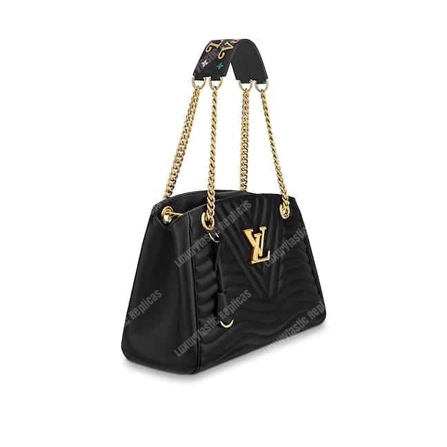 LV New Wave Chain Tote Noir