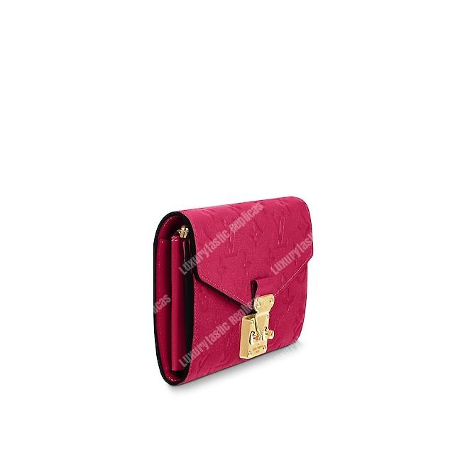 LV Metis Wallet Monogram Empreinte Leather Freesia